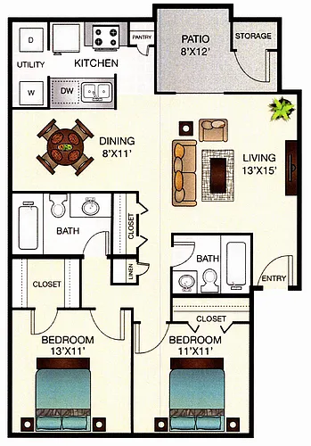 Floor plan B1