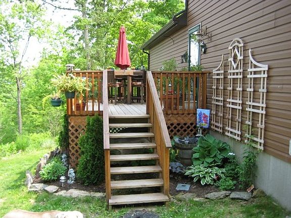 Front deck