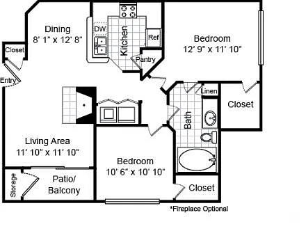 Floor plan B2