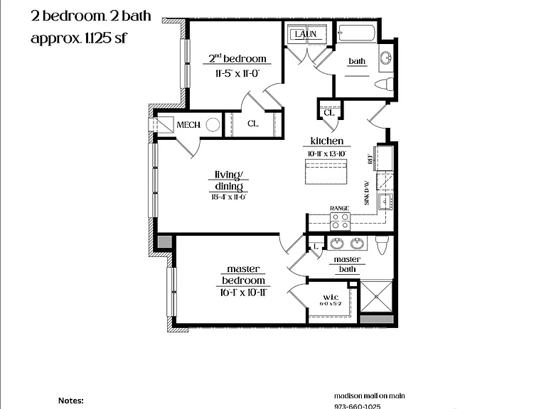 Madison Mall on Main Luxury Apartments — Photo 23