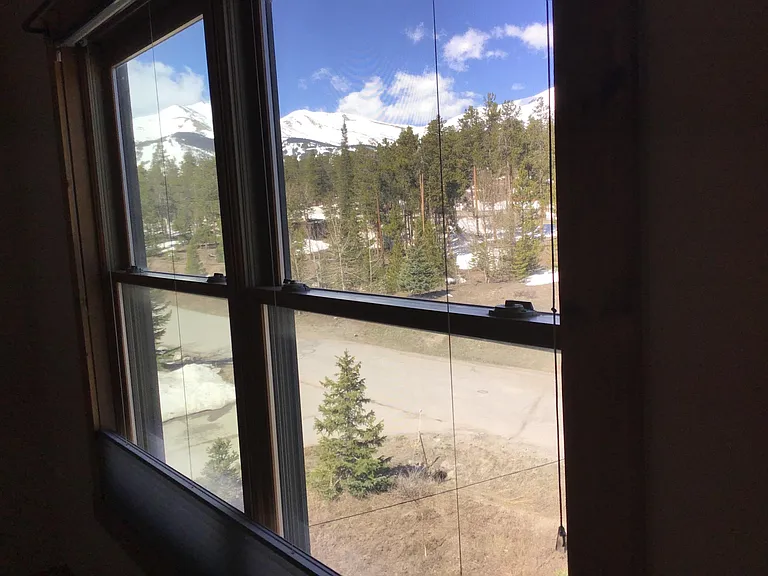 Second BR, view of Breck ski area.
