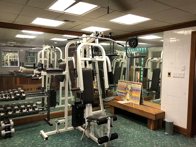 Workout room/commercial all-in-one gym