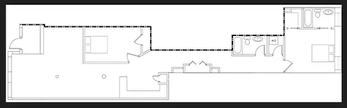 Floor plan 2-Bedroom