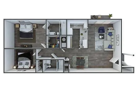 Floor plan B3