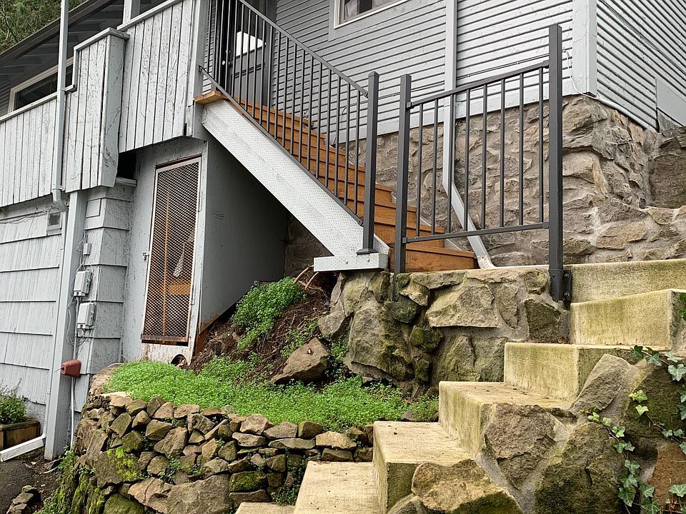 Front door and landing