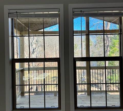 View from living room