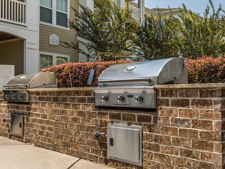 Enjoy Our Outdoor Grill Area