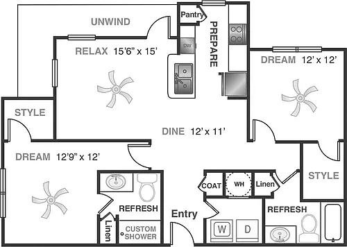 Floor plan B2