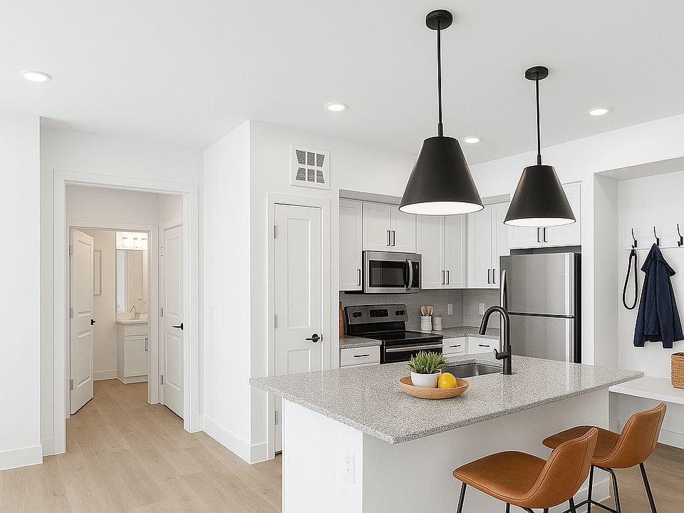Spacious, bright kitchen with modern finishes perfect for everyday living.