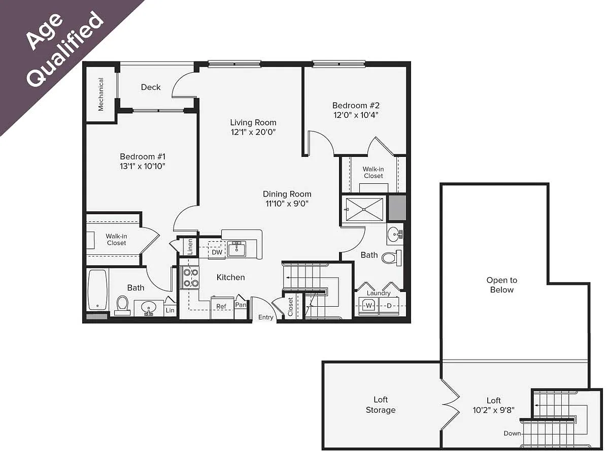 Floor plan B2L-A