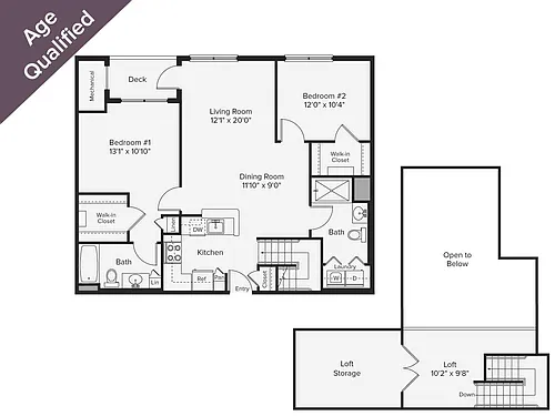 Floor plan B2L-A