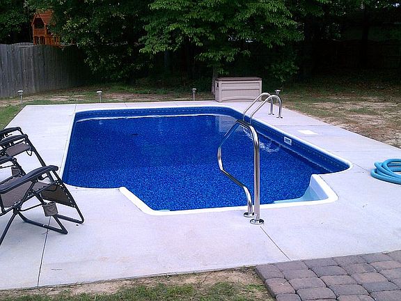 12x24 saltwater pool