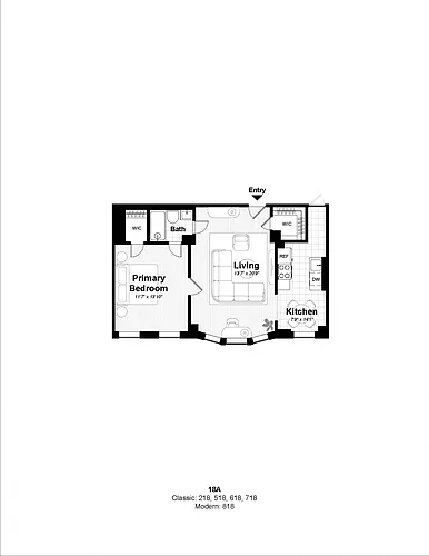 Floor plan 18A
