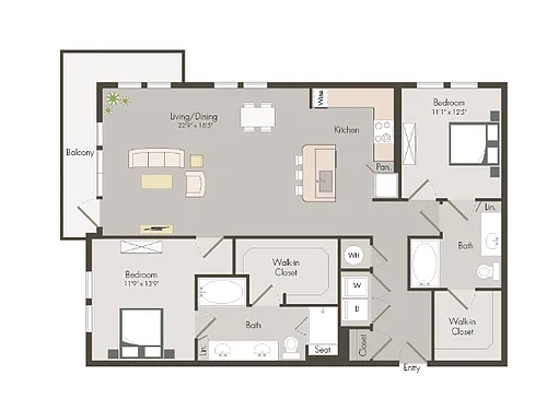 Floor plan B5A