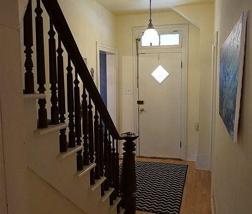 Original staircase and hallway view