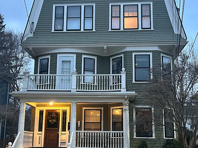 A welcome light when you arrive after a day of work.