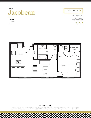 Floor plan Jacobean