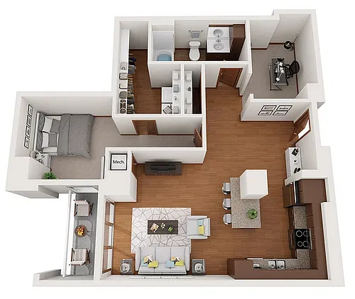 Floor plan A1