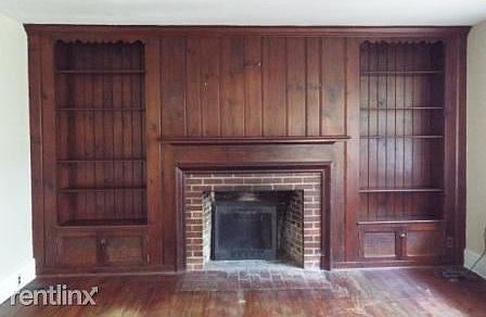 fireplace in living room