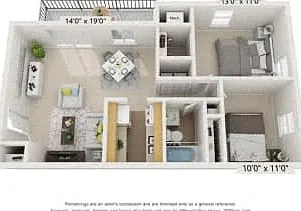 Blue Ridge Crossing Apartments & Townhomes — Photo 43