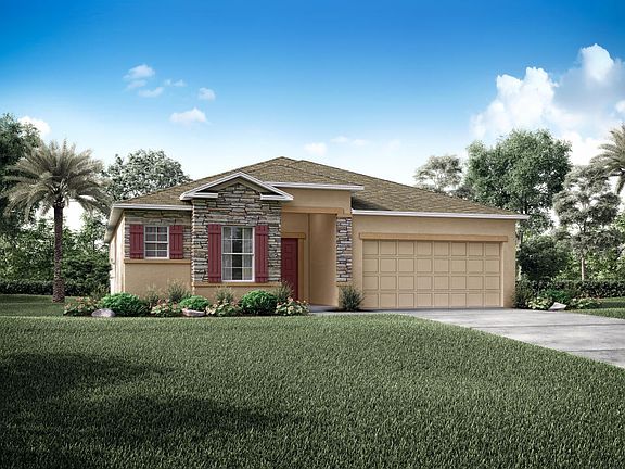 Elevation C Opt Stone Front