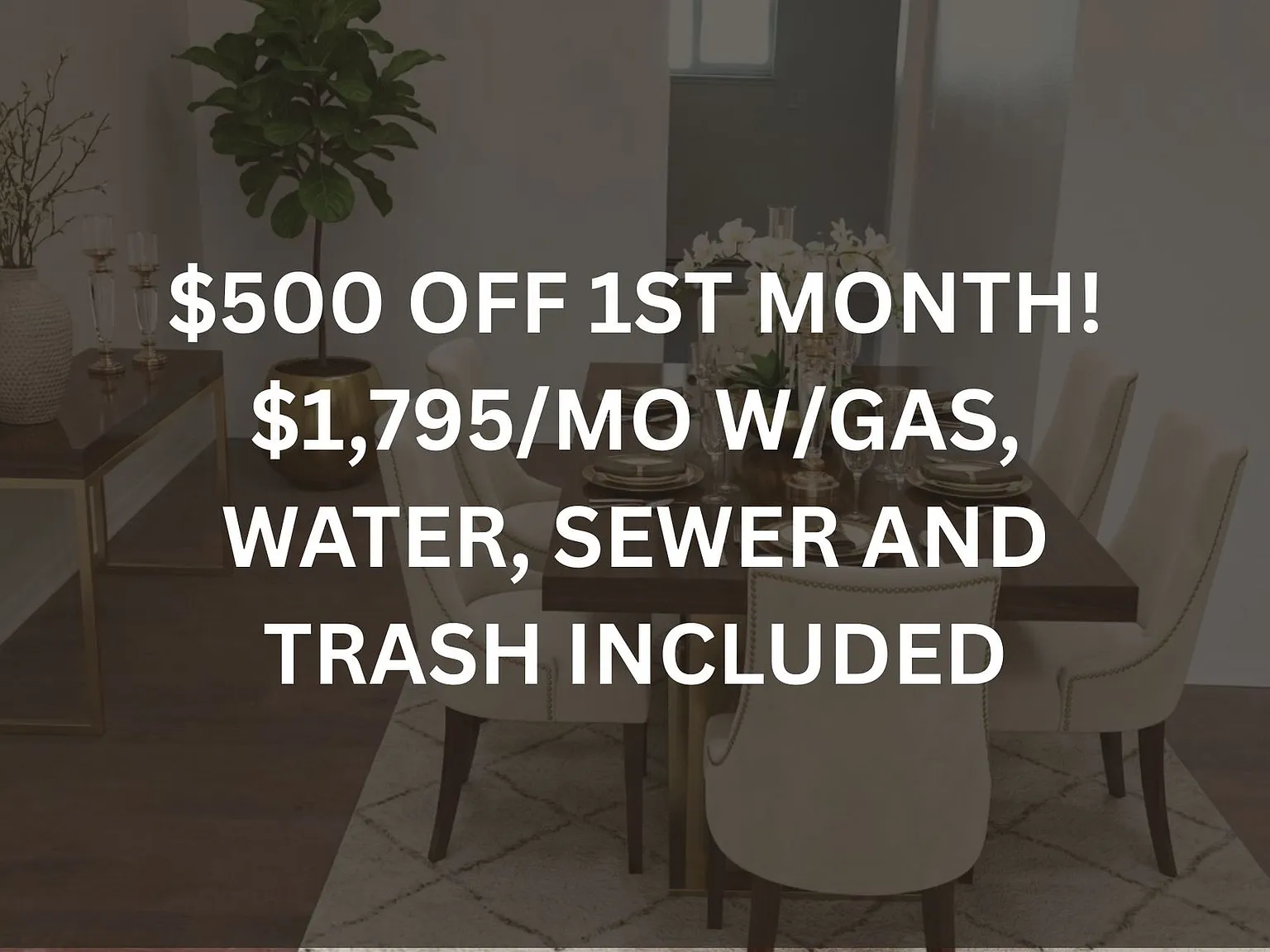 $1,595/Mo (Gas, Water, Sewer & Trash Included) — Photo 4