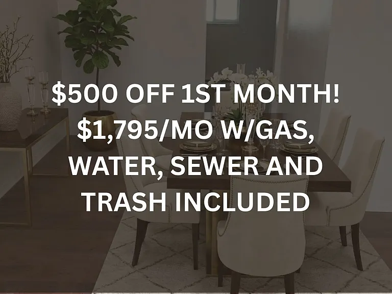 $500 Off 1st Month! $1,595/Mo (Gas, Water, Sewer & Trash Included) — Photo 4