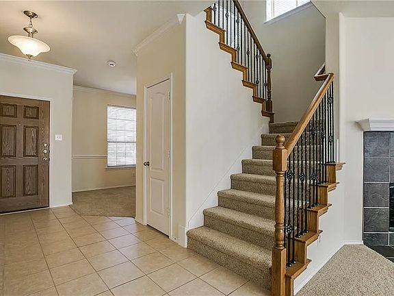 Staircase to second floor