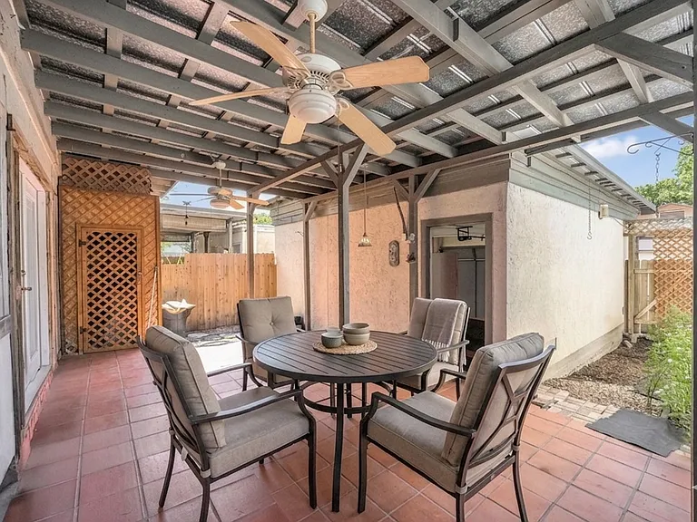 Patio area