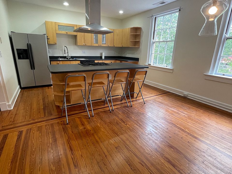 kitchen with island