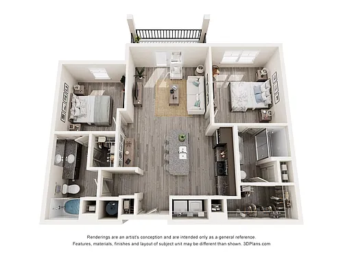 Floor plan B2