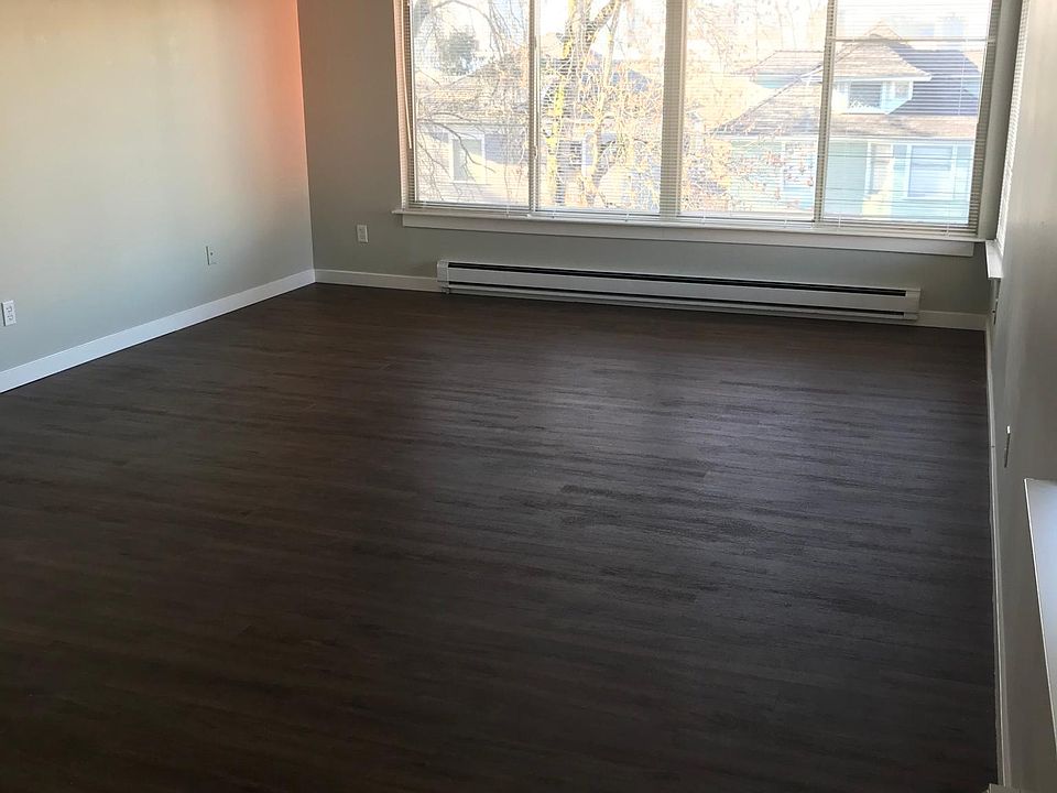 Living room with view of Space Needle
