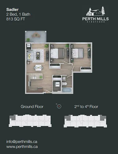 Floor plan Sadler