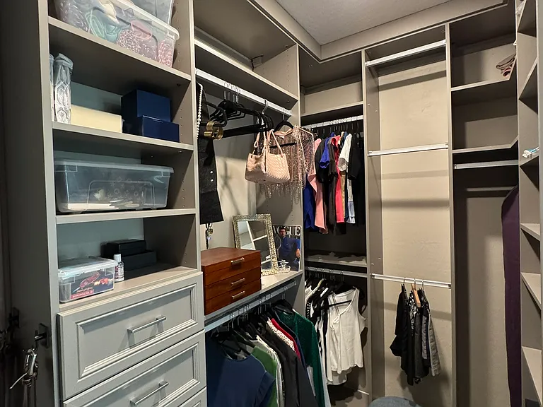 Master closet