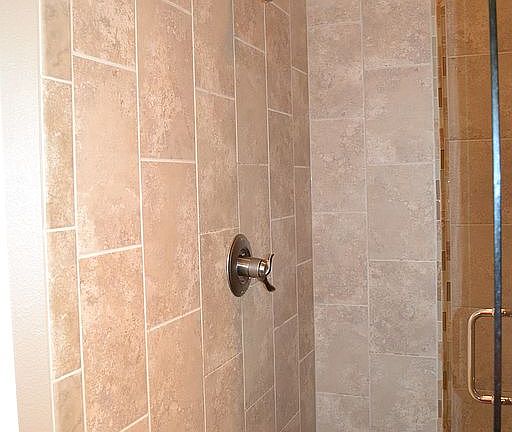 Custom tile master shower