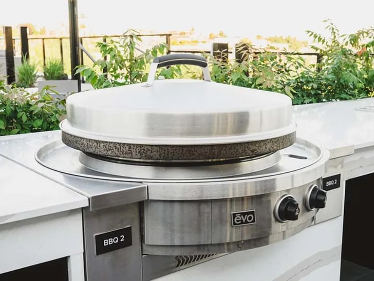 Rooftop evo grilling stations and BBQ grills