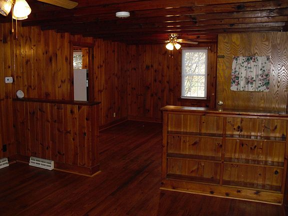 Den with Built in Book Case