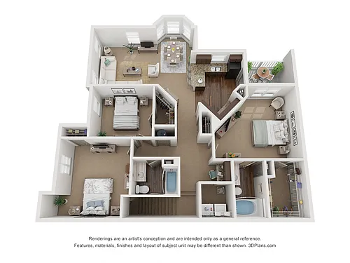Floor plan Valdosta