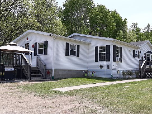 Back deck, main entrance