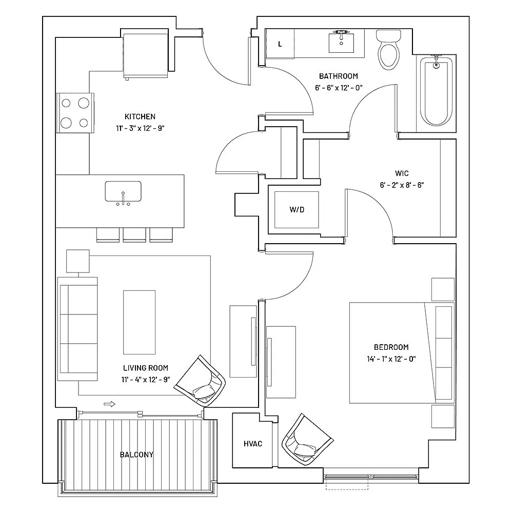 Floor plan Lagoon 11B