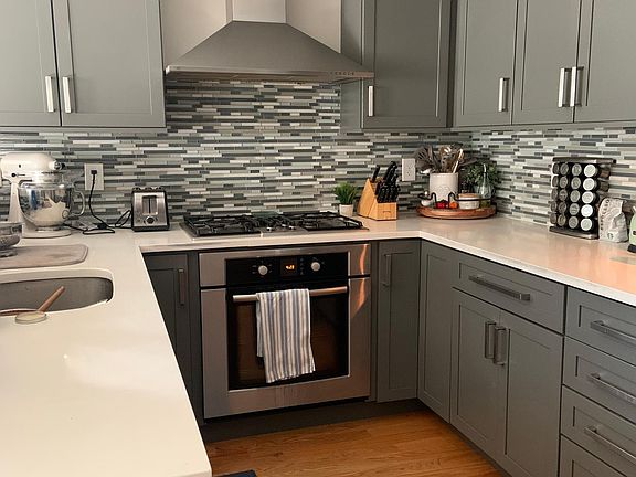 Tons of counter space and gas range