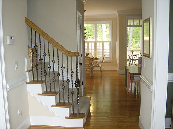 Entry-Double door entry with gorgeous hardwoods!