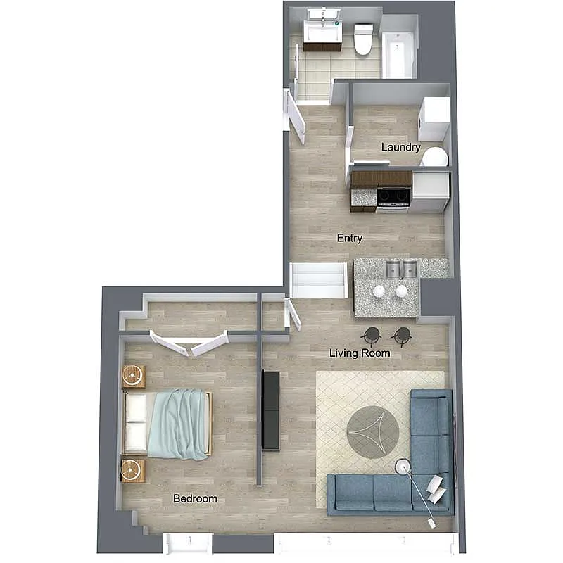 Floor plan Race Loft II