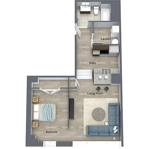 Floor plan Race Loft II