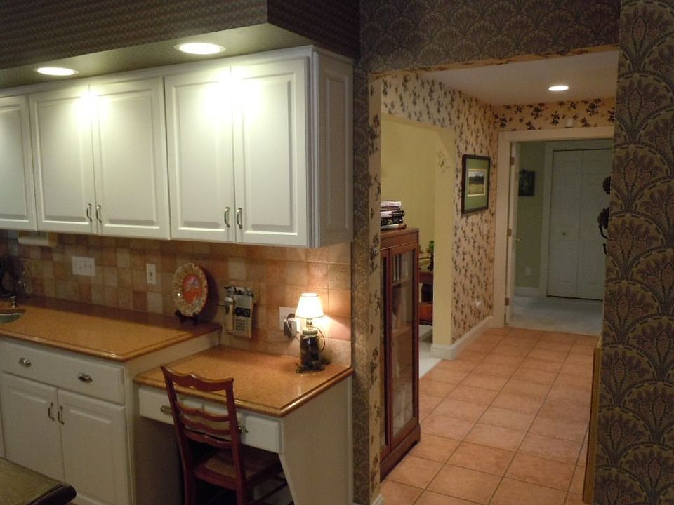 Mail area in kitchen