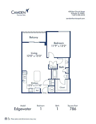 Floor plan Edgewater