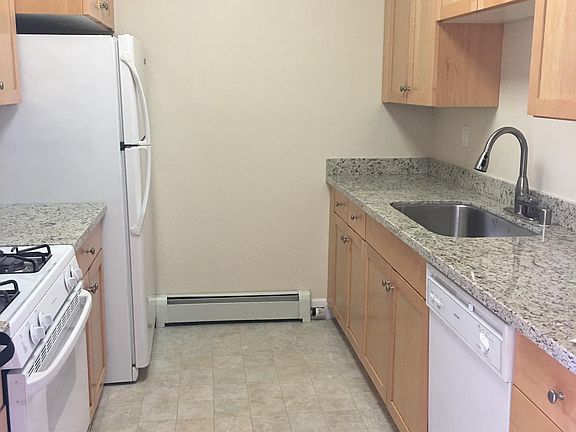 Granite counters and stainless sink