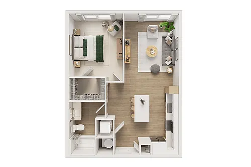 Floor plan A1A