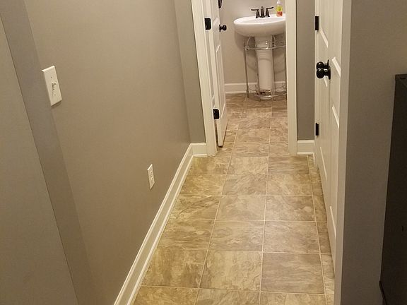 Laundry hall and half bathro