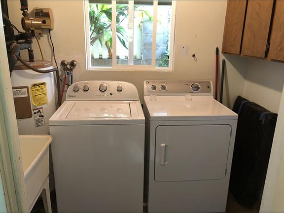 Washer and dryer